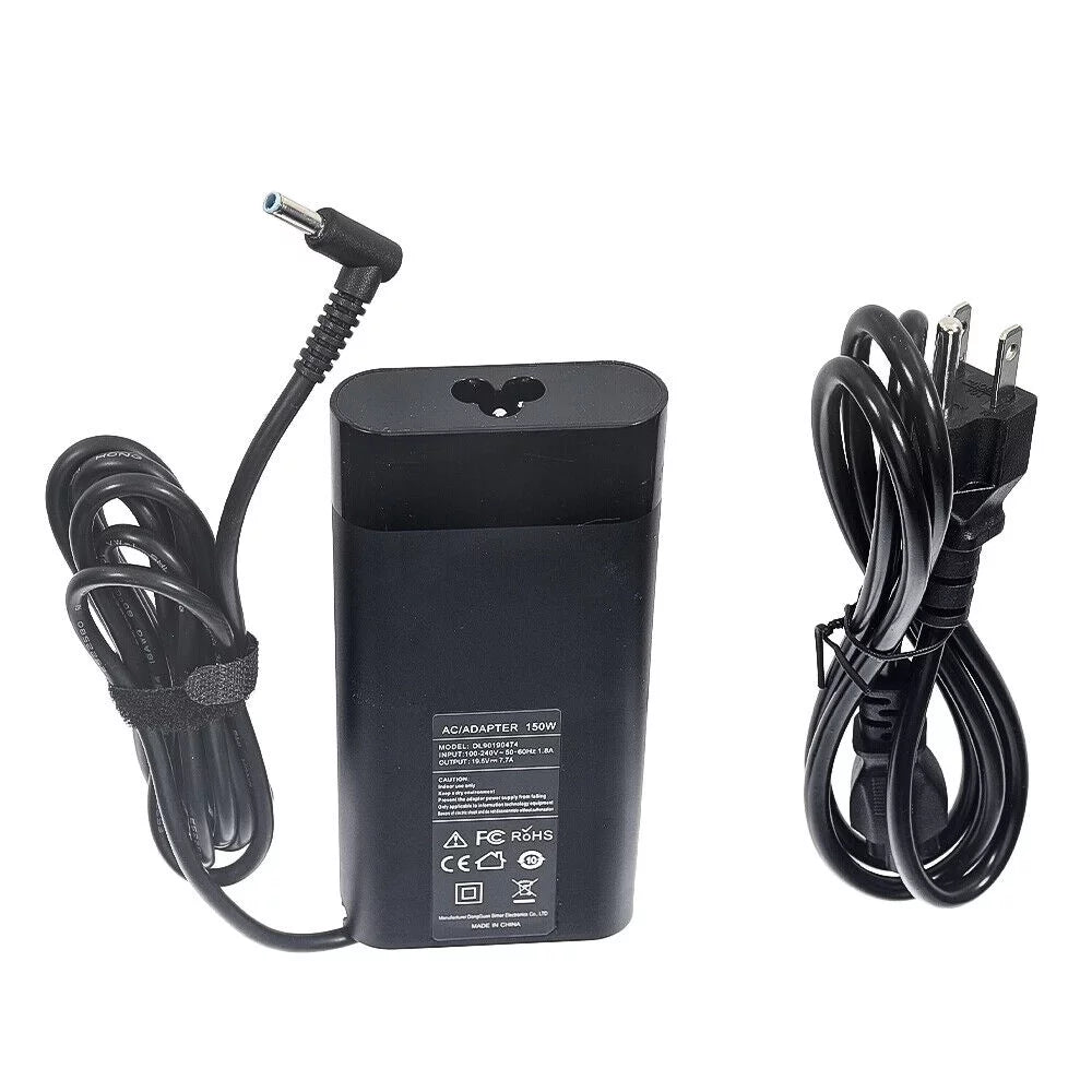 Premium KingFurt Black 150W Power Adapter Compatible with ZBook 15/Studio G3-G6 Wide Compatibility - Great Deal!