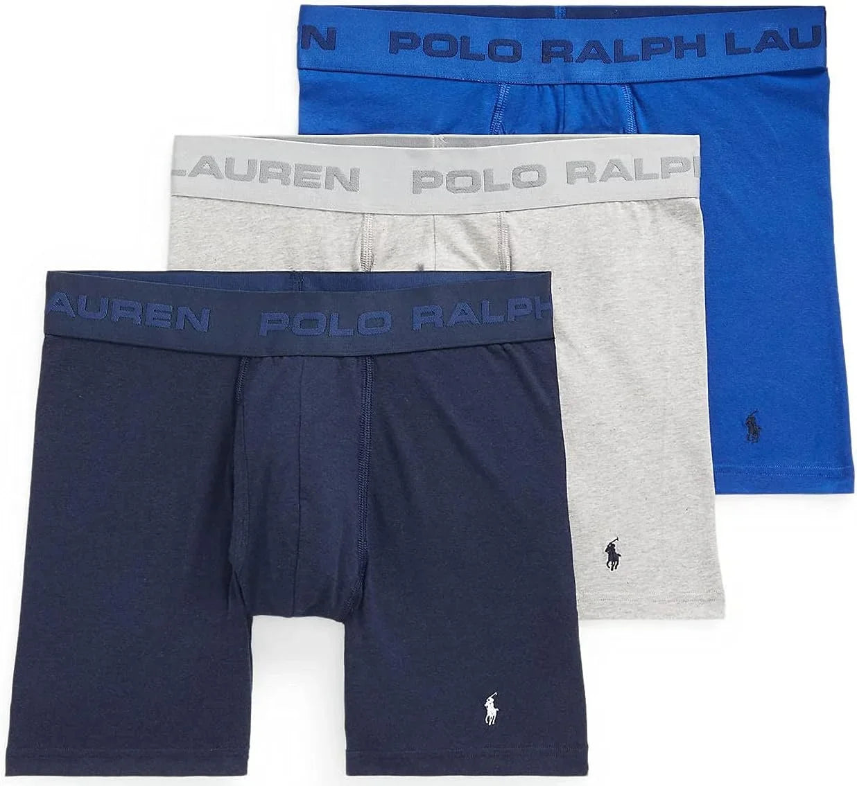 Premium Premium Polo Ralph Lauren Freedom FX: Friction Free Pouch Boxer Brief Cruise Navy/Andover Heather/Rugby Royal LG