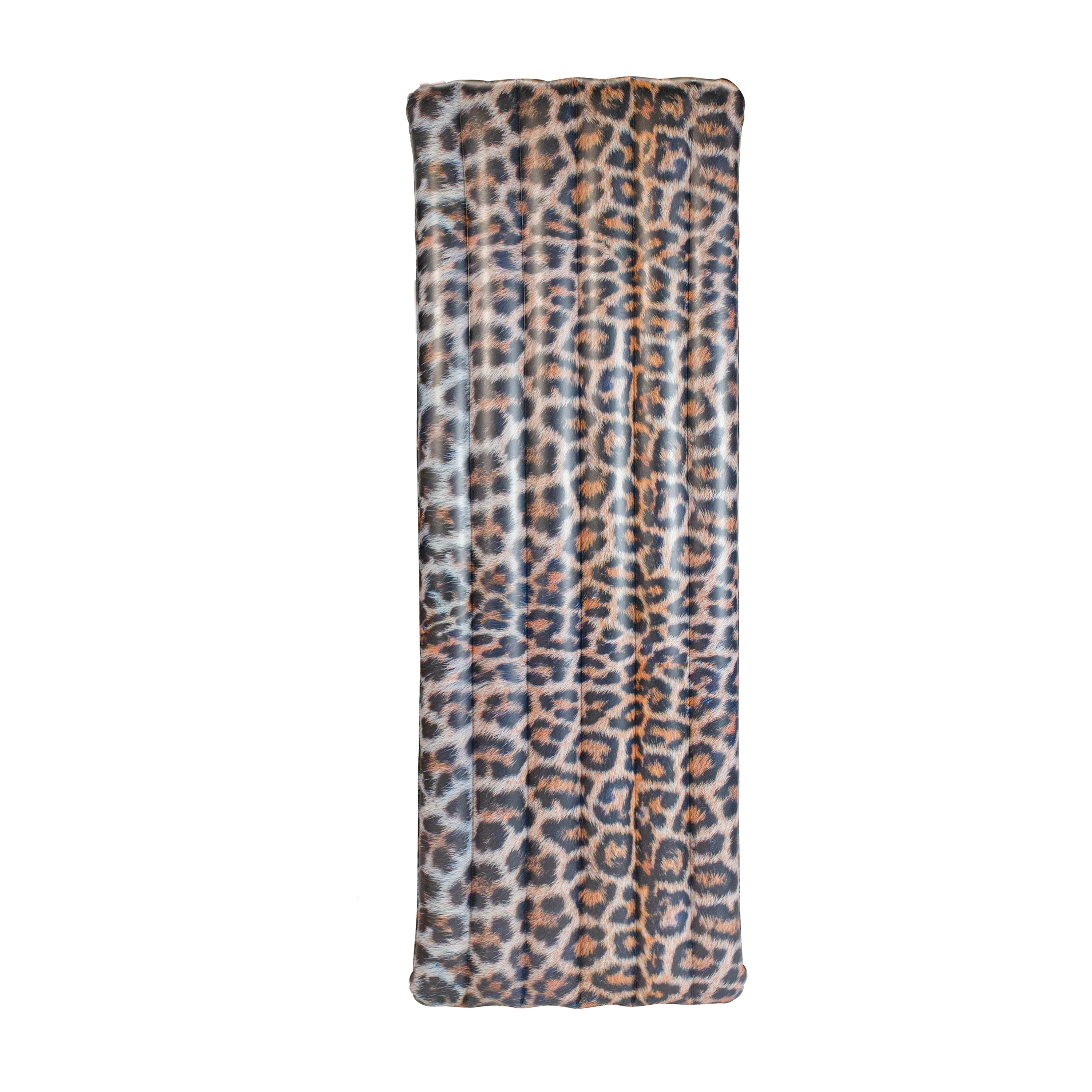 PoolCandy Safari Collection Brown Leopard Print Deluxe 74" Pool Raft - Great Deal!