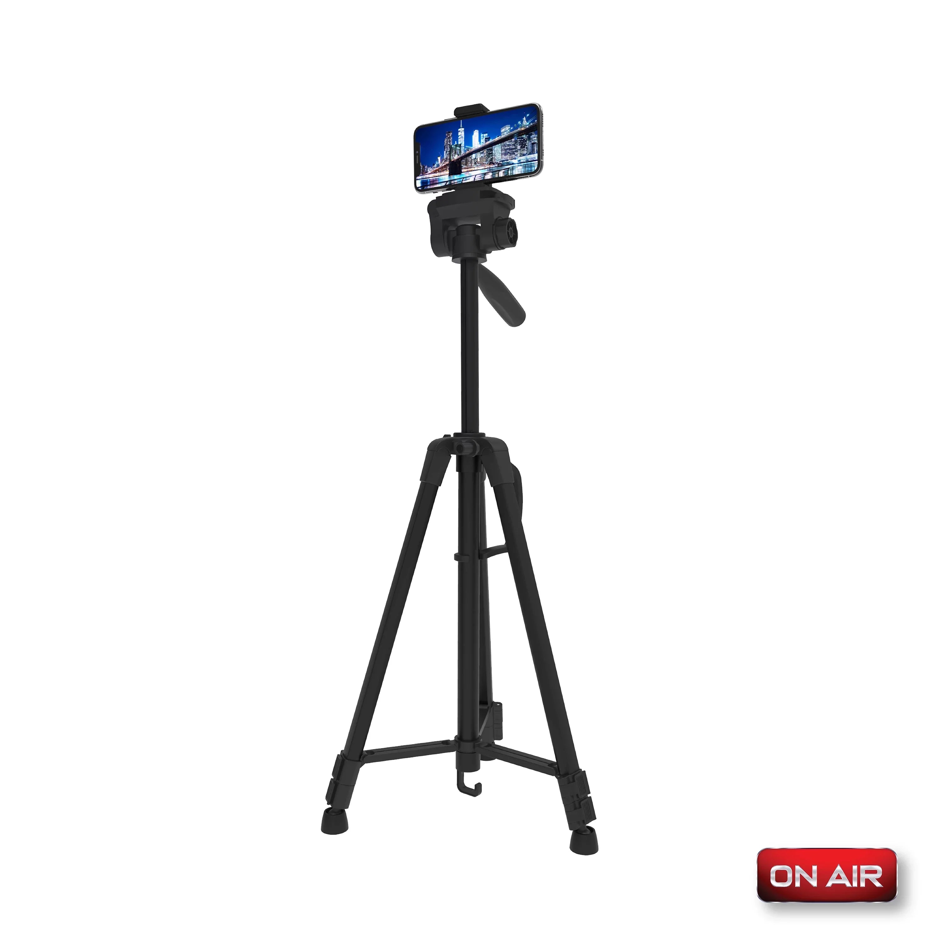 Premium On Air Pro Stand - Lightweight 57â Aluminum Tripod W/ Carry Bag & Mounting Screws for Phone/Camera - Great Deal! - Great Deal! - Great Deal!