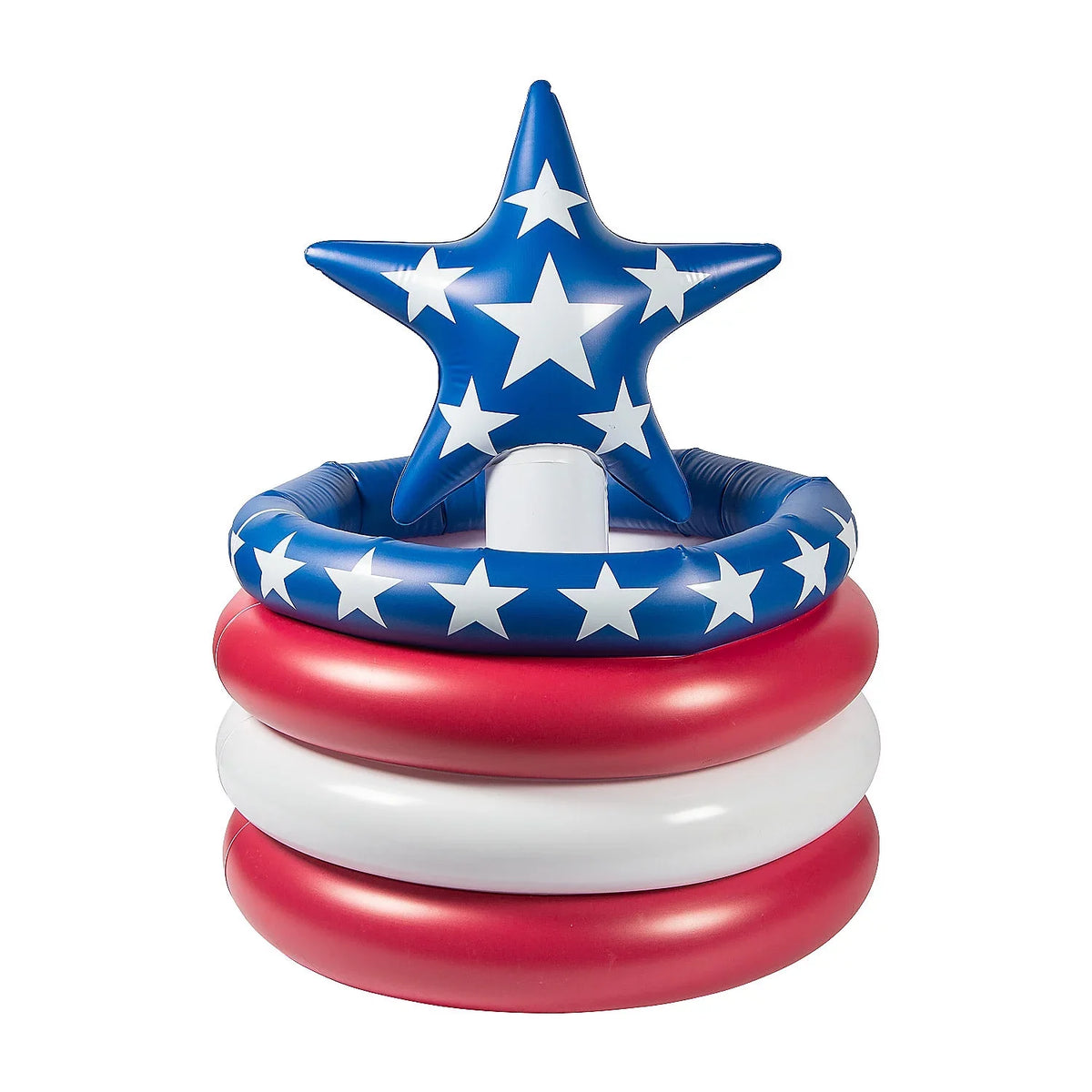 Premium Premium Inflatable Patriotic Cooler, Toys, Fourth of July, 1 Pieces - Great Deal!