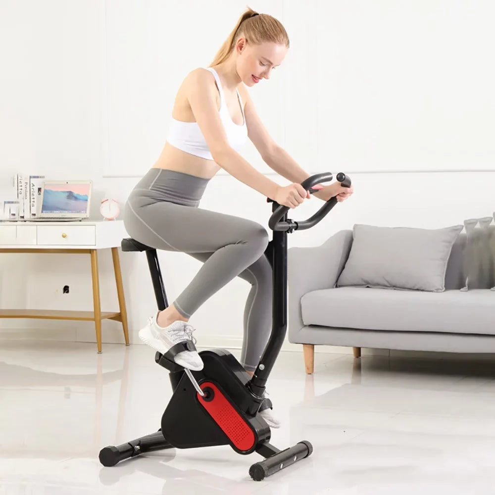 iMeshbean Exercise Bike Fitness Cycling Stationary Bicycle Cardio Workout Indoor - Great Deal! - Great Deal!