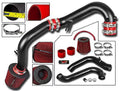 Premium Rtunes Racing Black Cold Air Intake for 01-05 Honda Civic EX / LX / DX