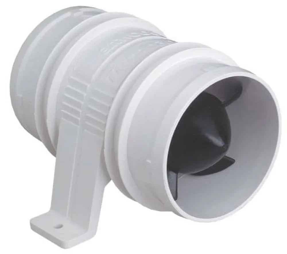 Premium Premium Attwood 1733-4 Turbo 3000 Series in-Line Bilge Blower, for 3-Inch Interior Diameter Vent Hose, Water Resistant, 12-Volt