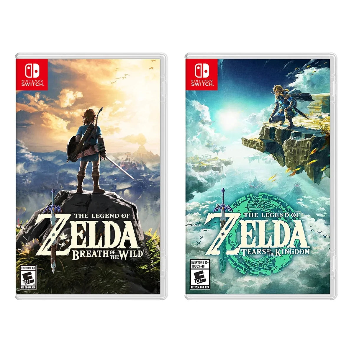 Premium Premium The Legend of Zelda: Tears of the Kingdom and Breath of the Wild Two Game Bundle - Nintendo Switch