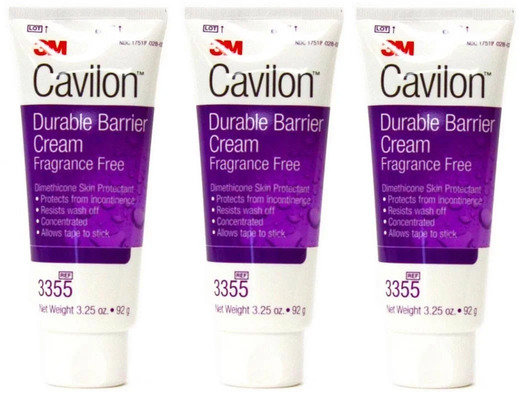 Premium 3 Pack - 3M Cavilon Durable Barrier Cream 3.25 oz - Great Deal! - Great Deal!