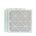Premium 12 Pack of 24x24x2 MERV 13 Pleated 2" Inch Air Filters by Glasfloss. Actual Size: 23-3/8 x 23-3/8 x 1-3/4 - Great Deal!