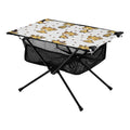 Cute Cartoon Giraffe Pattern Camping Folding Table Portable Beach Table with Storage Bag Compact Picnic Table for Outdoor Travel Fishing BBQ - Great Deal!