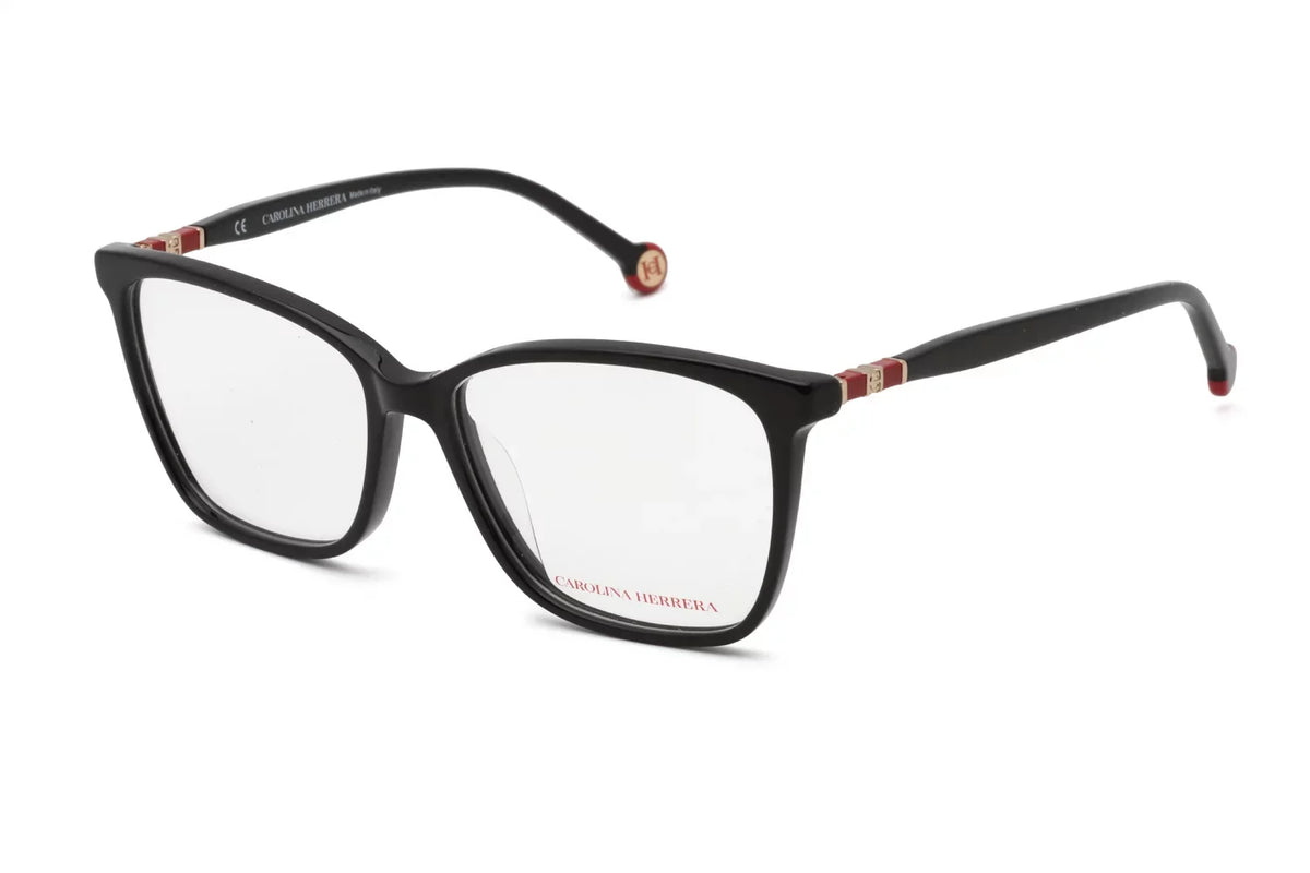 Premium CAROLINA HERRERA CH-VHE879-0700-54 Eyeglasses Size 54mm 15mm 140mm Black
