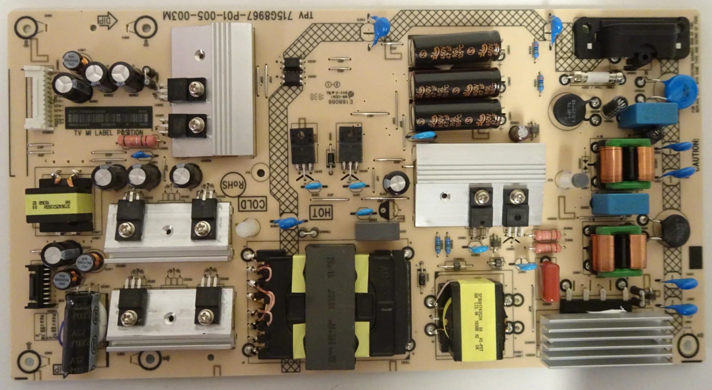 Premium Premium Premium Vizio D55X-G1 Power Supply (715G8967-P01-005-003M) PLTVIW461XAB1