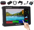Premium FEELWORLD F6 Pro +Battery +Carry Case 5.5 Inch 1600nits Touchscreen DSLR Camera Field Monitor with 3D LUT F970 External Kit Install for Power Wireless Transmission FHD 1920x1080 4K HDMI