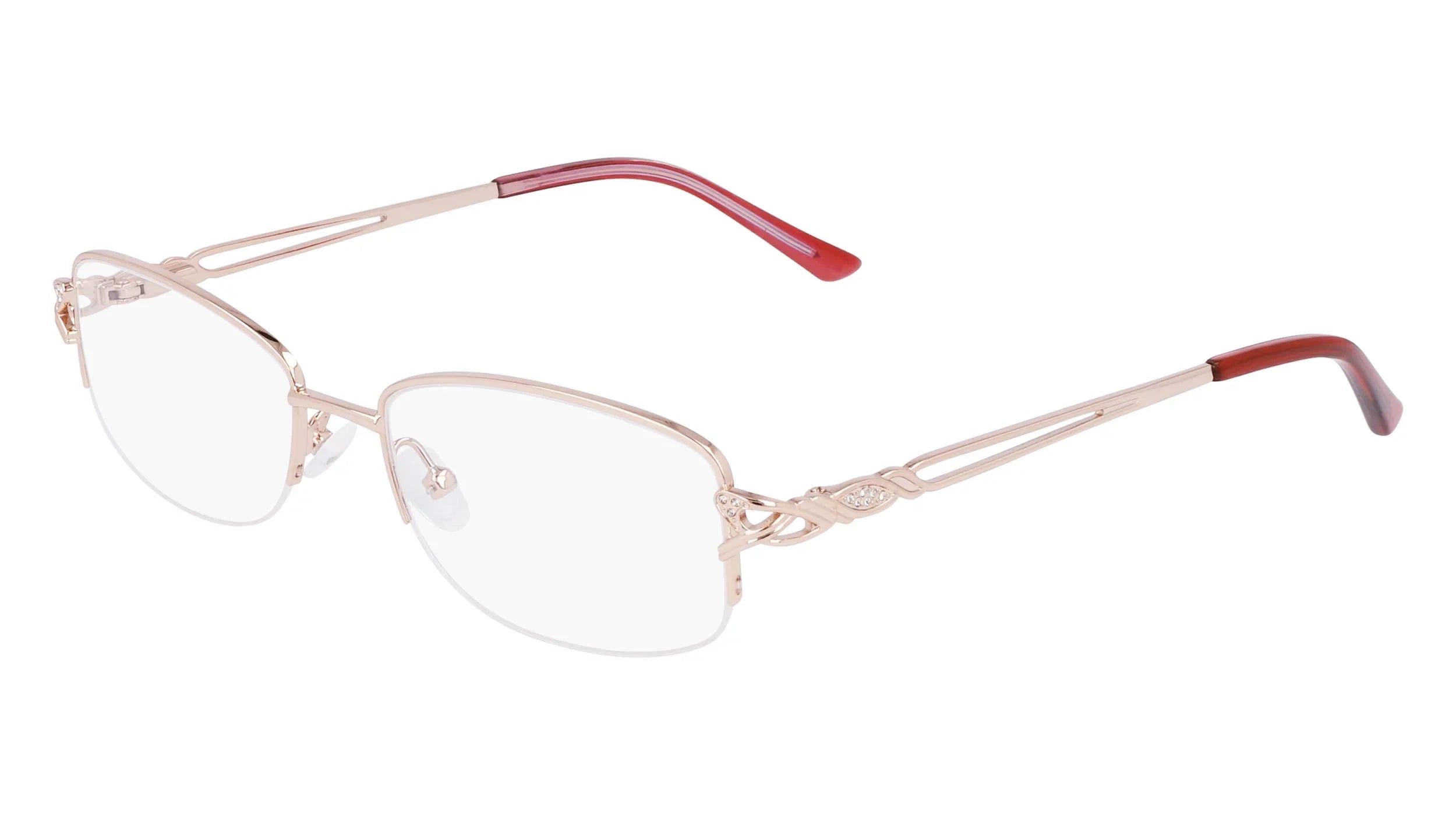 Eyeglasses MARCHON TRES JOLIE 198 770 Rose Gold - Great Deal!