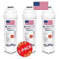 Premium AFC Brand , Water Filter , Model # AFC-EWH-3000 , Compatible with HTVZ8SS-WF - 3 Filters - Made in U.S.A. - Great Deal!