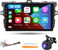 THONZER Android Car Stereo for Toyota Corolla 2009 2010 2011 2012 2013 with Wireless Carplay Android Auto, 9â Touch Screen 2G+32G Car Radio with Backup Camera,GPS Navigation,Wireless,SWC,WiFi,FM/RDS