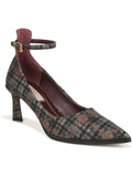 Premium Franco Sarto Womens Danielle Pattern Ankle Strap Pumps
