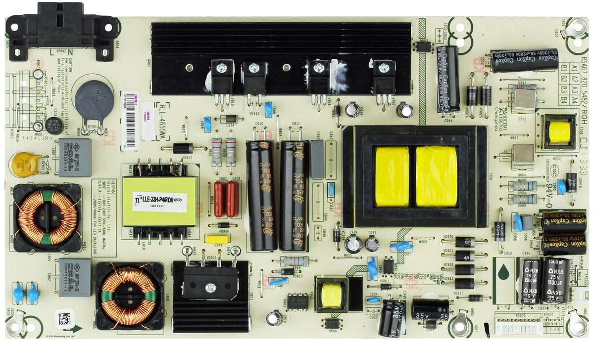 Premium Hisense 166795 Power Supply for 55K20DG (SEE NOTE RE: LED STRIPS) - Great Deal!