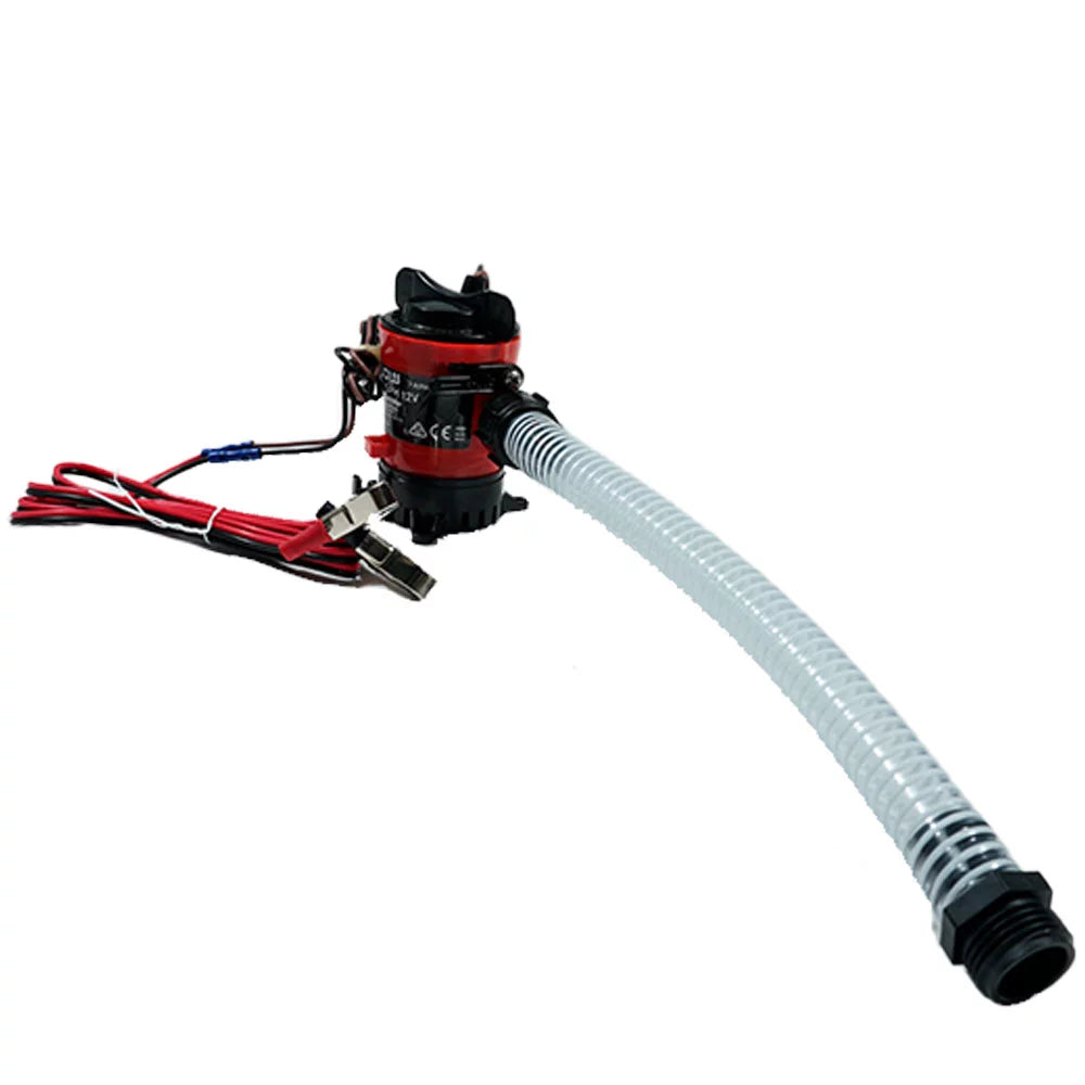 Premium Premium Blue Bowl Submersible Pump - Pre-plumbed Gold Panning Concentrator 750 GPH - Great Deal!