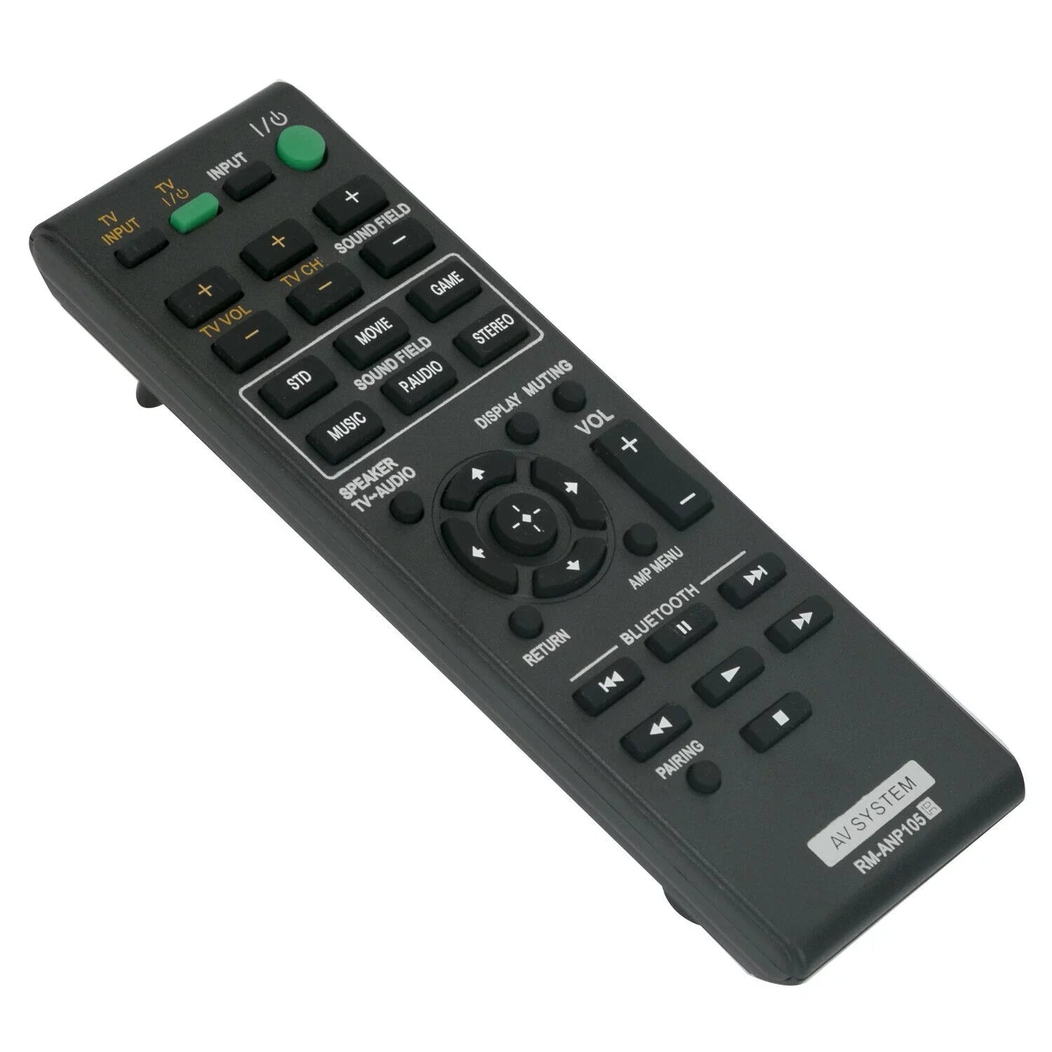 Premium New Soundbar Remote Control Replace for Sony SA-WCT660 HTCT660 SAWCT66 RM-ANP105