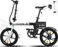 Premium Premium COLORWAY BK35M Folding Electric Bicycles, 16 inch E Bike 350W City E-Bike Max. Range 16-37MILE for Adults - Great Deal! - Great Deal!
