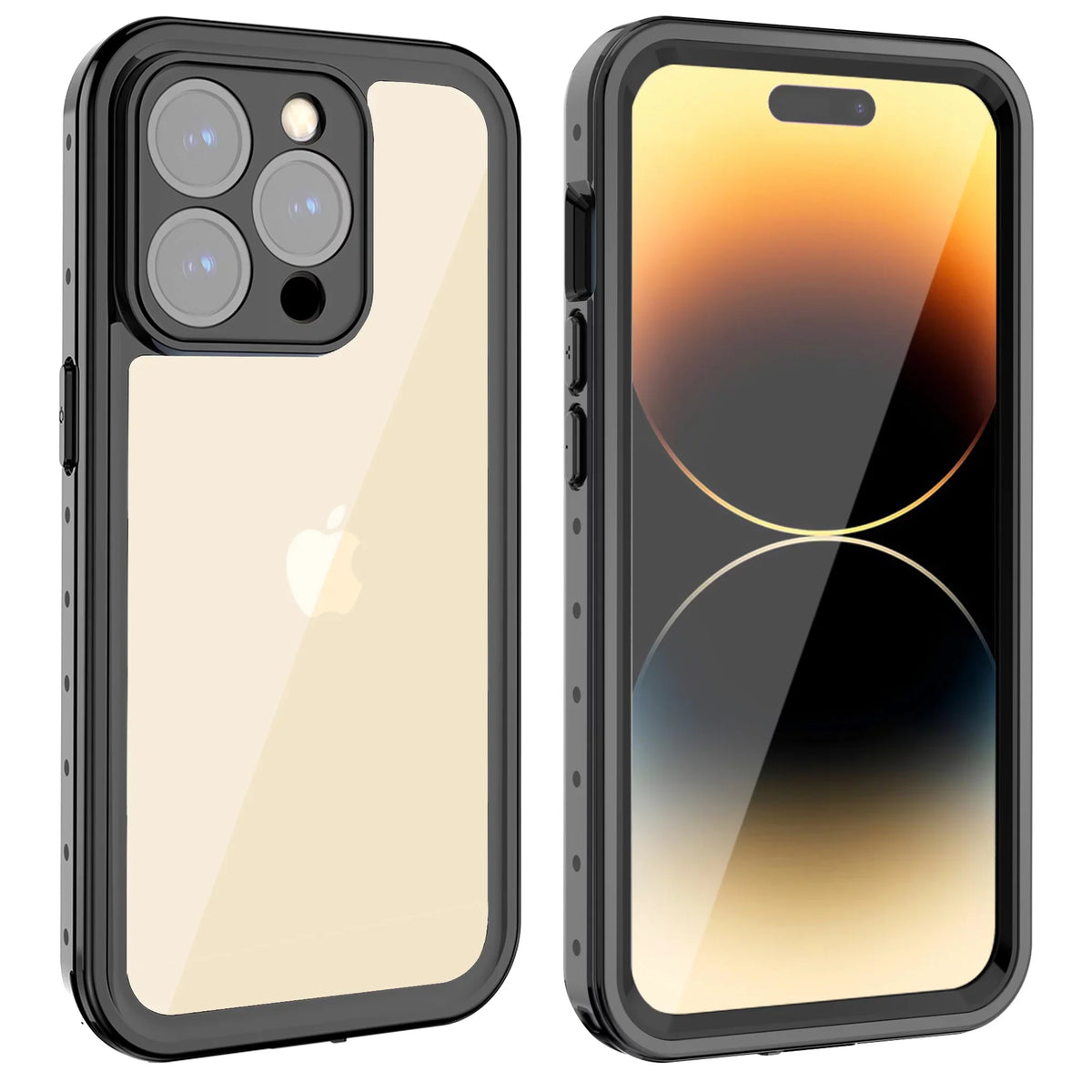 Premium SaniMore for iPhone 14 Pro Max 6.7" 2022 Case with Built-in Screen Protector Dustproof Strong Drop Resistant Full Body Protective Waterproof Cover for iPhone 14 Por Max 6.7 2022, Clear - Great Deal! - Great Deal! - Great Deal!