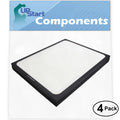 Premium 4-Pack Replacement for Blueair 270 Air Purifier Filter - Compatible with Blueair 200 & 300 Air Filter - Great Deal!
