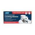 Premium Camco Camper/RV Double Propane Tank Locking Device | Features a Combination Lock for Keyless Access & Heavy-Duty Steel Design (40590) - Great Deal! - Great Deal! - Great Deal!