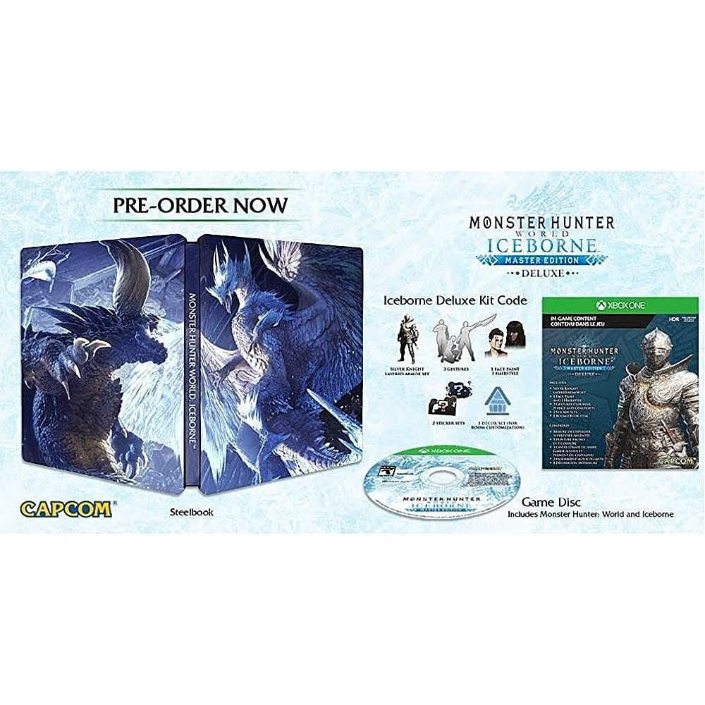BESTSKY Monster Hunter World: Iceborne Master Edition Deluxe - Xbox One - Great Deal! - Great Deal!