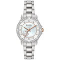 Premium Bulova Women's Crystal Collection Mother Of Pearl Dial Watch - 98L232 - Great Deal!
