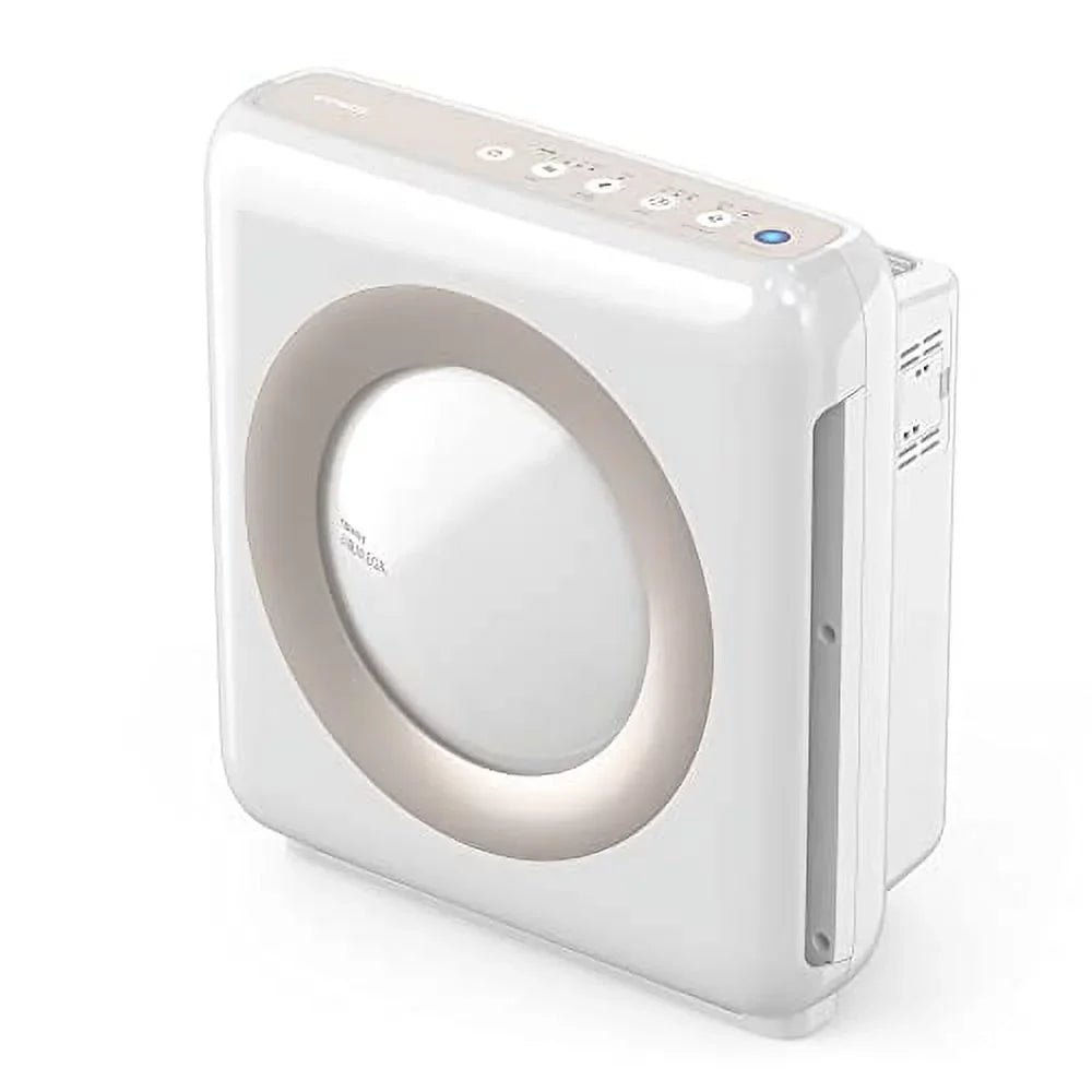 Premium Coway Airmega AP-1512HH(W) True HEPA Purifier with Air Quality Monitoring, Auto, Timer, Filter Indicator, and Eco Mode, 16.8 x 18.3 x 9.7, White