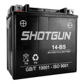 Premium Shotgun YTX14-BS Replacement Powersports Battery For Moto Guzzi 2016 2017 V9 Bobber - Great Deal! - Great Deal!