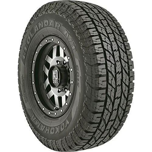 Yokohama Geolandar A/T G015 265/60R18 110H BSW (4 Tires) Fits: 2015 Toyota Tacoma TRD Pro, 2012-14 Toyota Tacoma Pre Runner - Great Deal!