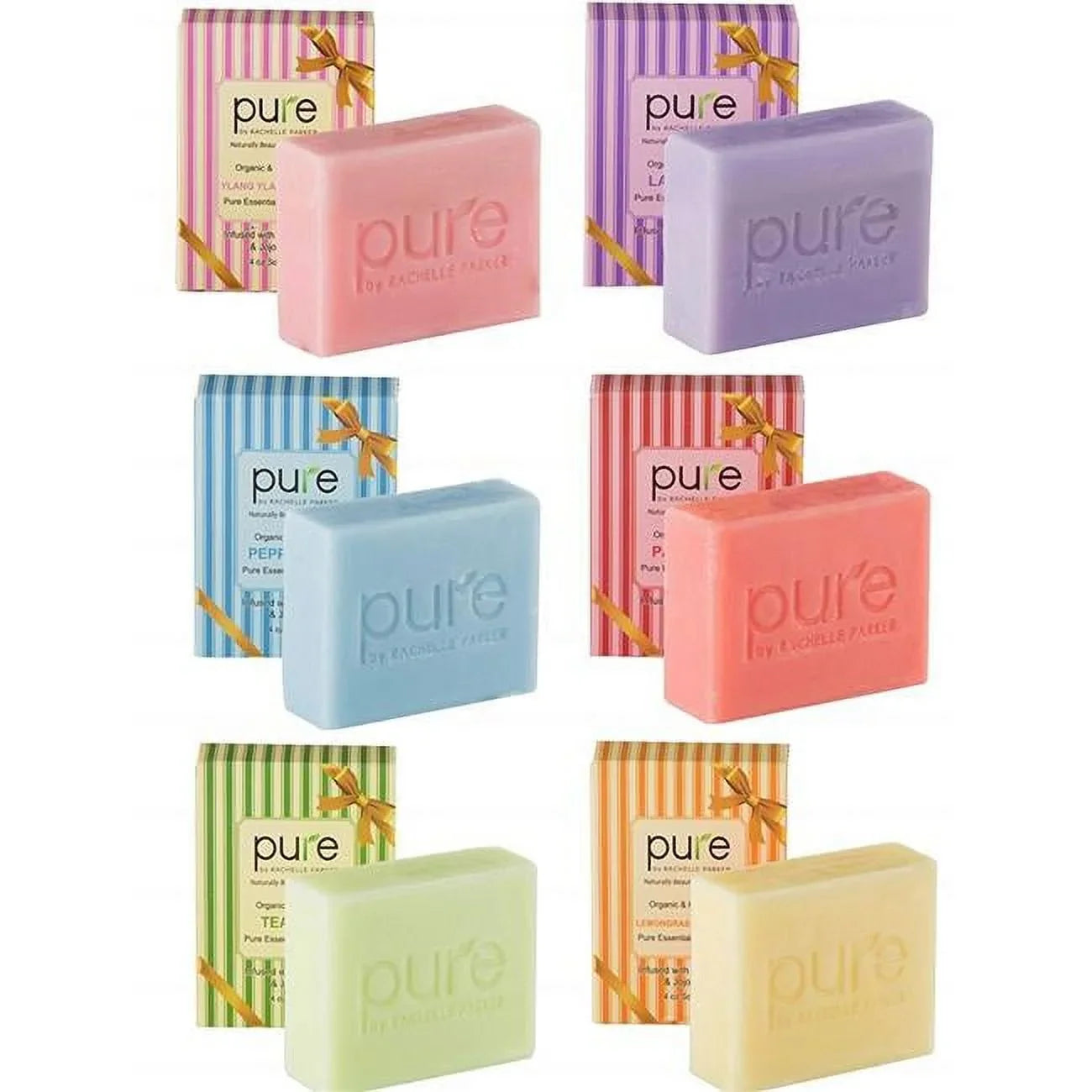 Premium Premium Pure Parker B01LLVHUY0 Natural Handmade Essential Oil Artisan Soap Bars