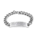 Premium Tool Maker. Because Freakin' Genius is Not an Official. Cuban Chain Bracelet, Tool Maker Engraved Bracelet, Sarcastic Gifts for Tool Maker - Great Deal!