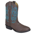 SMOKY MOUNTAIN BOOTS Kids Monterey Western Boots, Color: Brown, Size: 13.5, Width: R (1623C-13.5R) - Great Deal! - Great Deal!