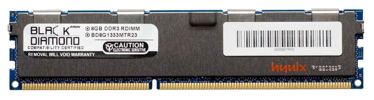 Premium 8GB RAM Memory for SuperMicro SuperServer 5000 5016I-MRF 240pin PC3-10600 DDR3 RDIMM 1333MHz Black Diamond Memory Module Upgrade - Great Deal! - Great Deal!
