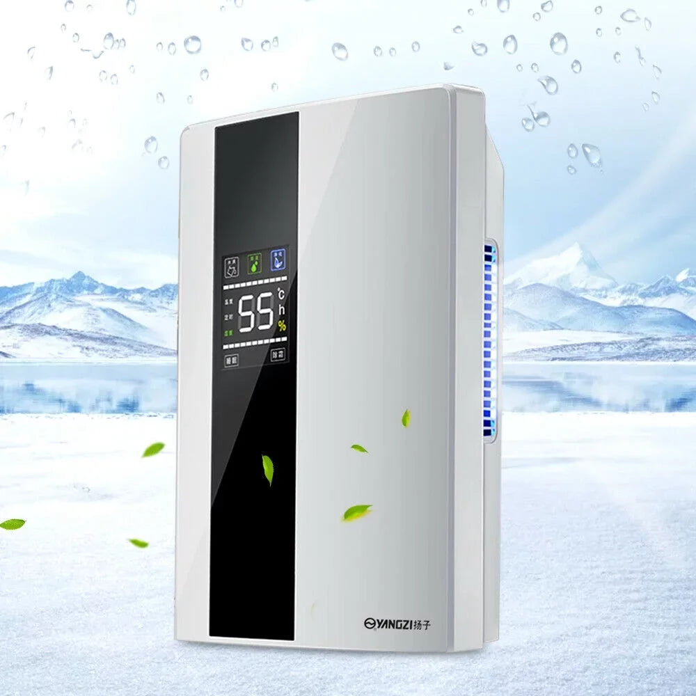 Premium Premium Premium TOOL1SHOoo Portable 2200ml Ultra Quiet Dehumidifier with LCD and Remote Water Tank Dehumidifier - Great Deal!
