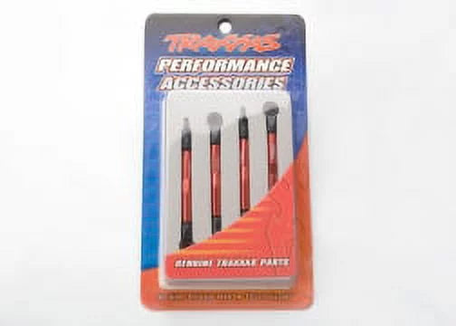 Premium Premium Traxxas Aluminum Toe Links (Red) (4) (Front/Rear)