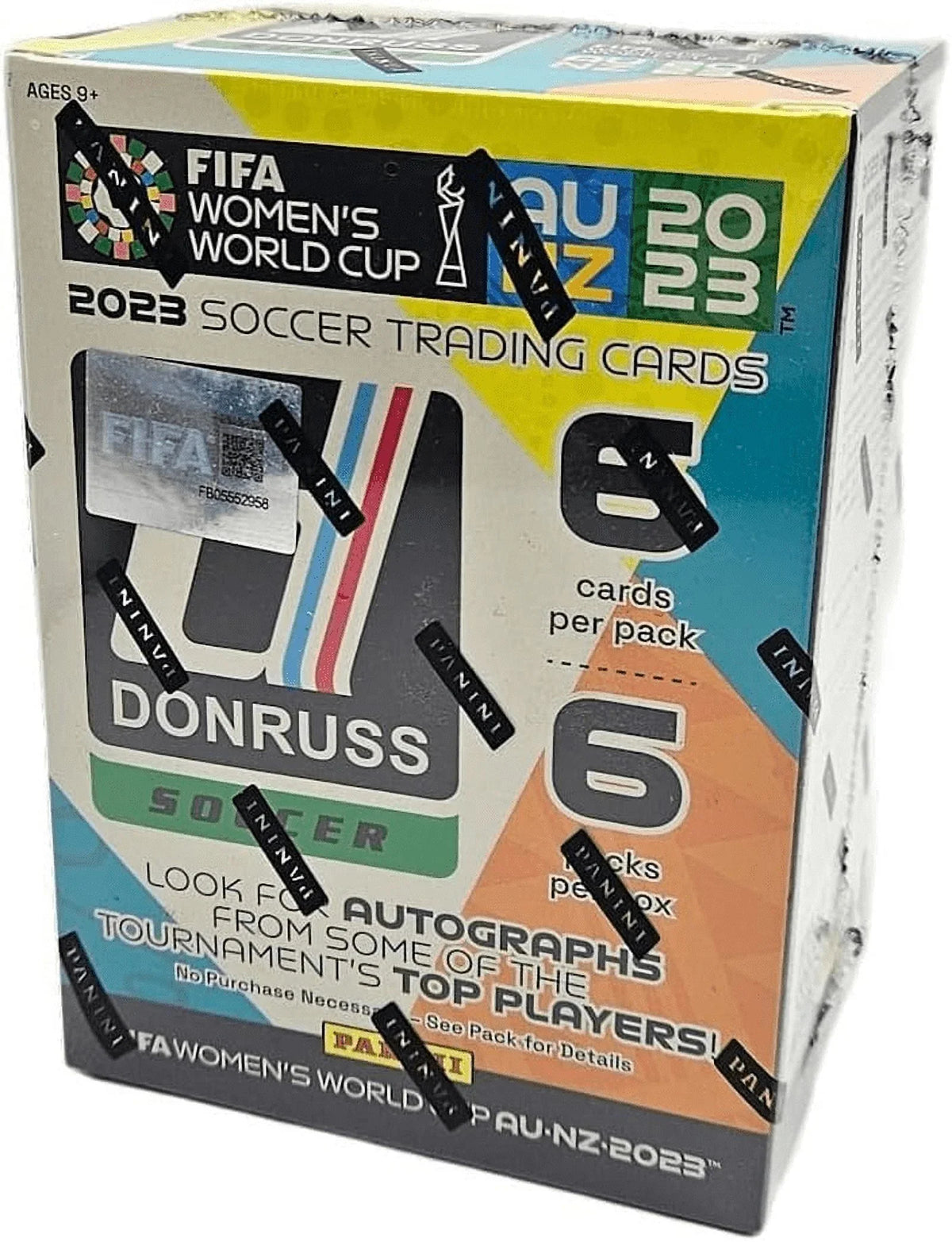 Premium Premium 2023 Panini Donruss FIFA Women's World Cup Blaster Box Trading Cards